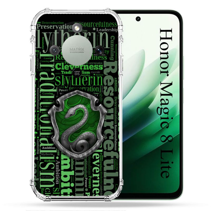 Coque Renforcée Pour Honor Magic 8 Lite 5G Harry Potter Serpentar