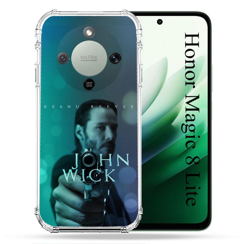 Coque Renforcée Pour Honor Magic 8 Lite 5G John Wick