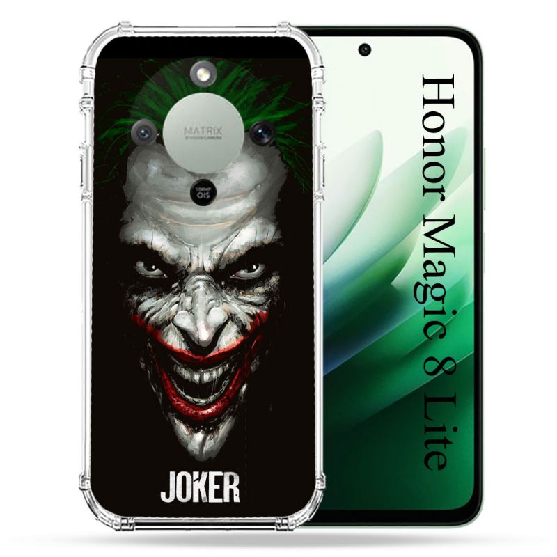 Coque Renforcée Pour Honor Magic 8 Lite 5G Joker Noir