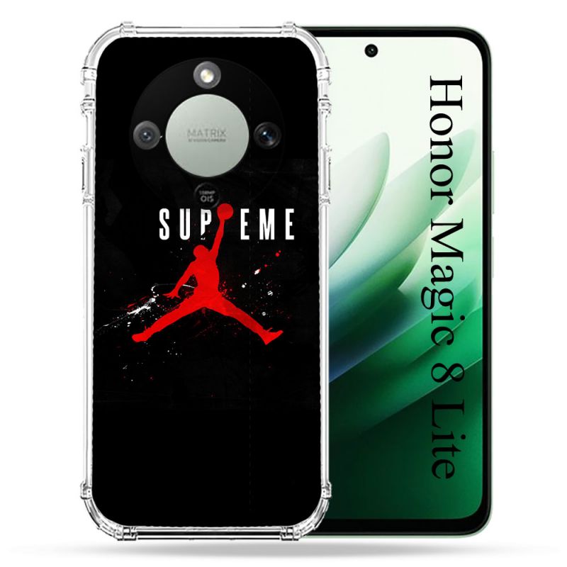 Coque Renforcée Pour Honor Magic 8 Lite 5G Jordan Supreme Noir