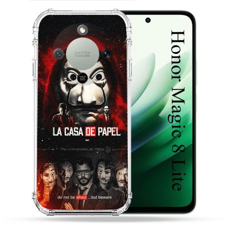 Coque Renforcée Pour Honor Magic 8 Lite 5G La Casa De Papel