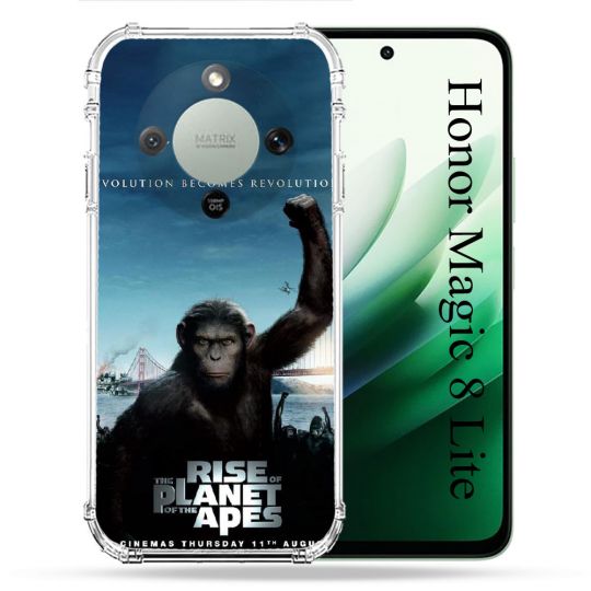 Coque Renforcée Pour Honor Magic 8 Lite 5G La Planete Des Singes