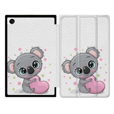 Coque Renforcée Pour Galaxy Tab A11 Plus Animal Koala Cœur