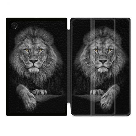 Coque Renforcée Pour Galaxy Tab A11 Plus Animal Lion Majestueux