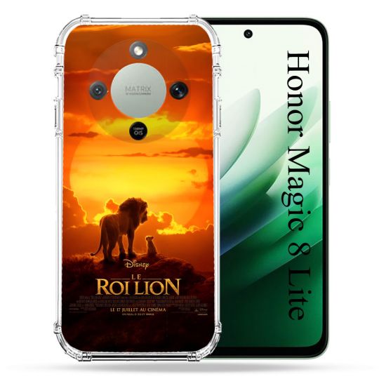 Coque Renforcée Pour Honor Magic 8 Lite 5G Le Roi Lion Affiche