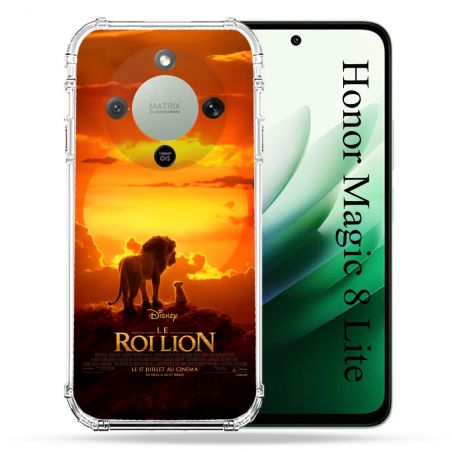 Coque Renforcée Pour Honor Magic 8 Lite 5G Le Roi Lion Affiche
