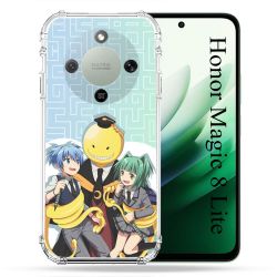 Coque Renforcée Pour Honor Magic 8 Lite 5G Manga Assassination Classroom Kuro Trio
