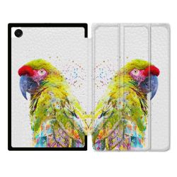 Coque Renforcée Pour Galaxy Tab A11 Plus Animal Perroquet Jaune