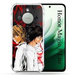 Coque Renforcée Pour Honor Magic 8 Lite 5G Manga Death Note Duo