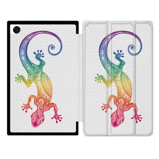 Coque Renforcée Pour Galaxy Tab A11 Plus Animal Salamandre Color