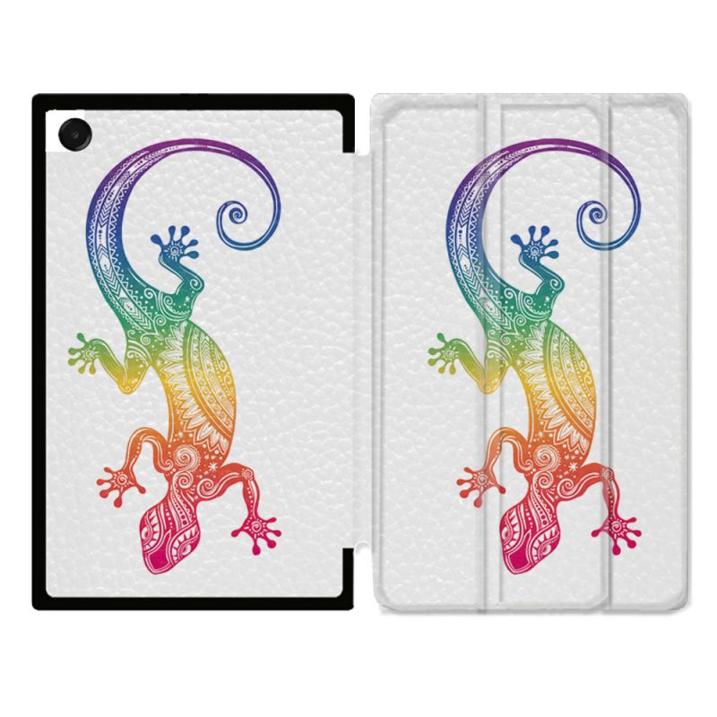 Coque Renforcée Pour Galaxy Tab A11 Plus Animal Salamandre Color