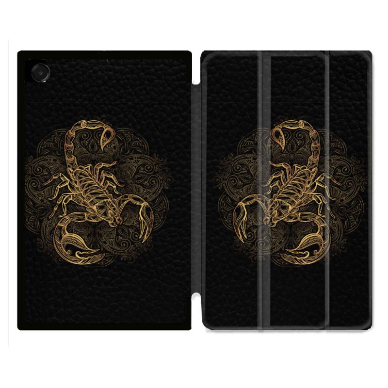 Coque Renforcée Pour Galaxy Tab A11 Plus Animal Scorpion Fresque