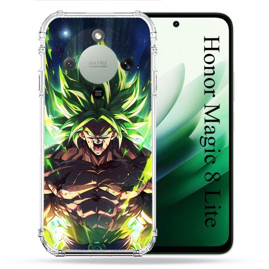 Coque Renforcée Pour Honor Magic 8 Lite 5G Manga Dragon Ball Broly