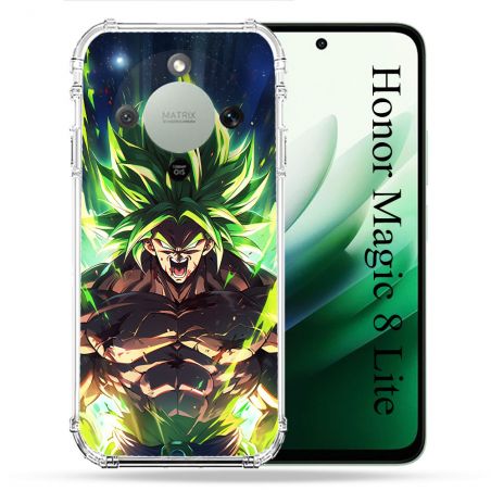 Coque Renforcée Pour Honor Magic 8 Lite 5G Manga Dragon Ball Broly