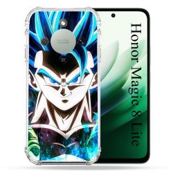Coque Renforcée Pour Honor Magic 8 Lite 5G Manga Dragon Ball Gogeta Visage