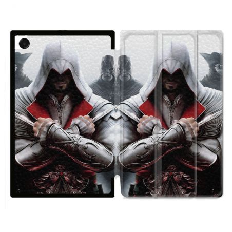 Coque Renforcée Pour Galaxy Tab A11 Plus Assassin Creed Mask