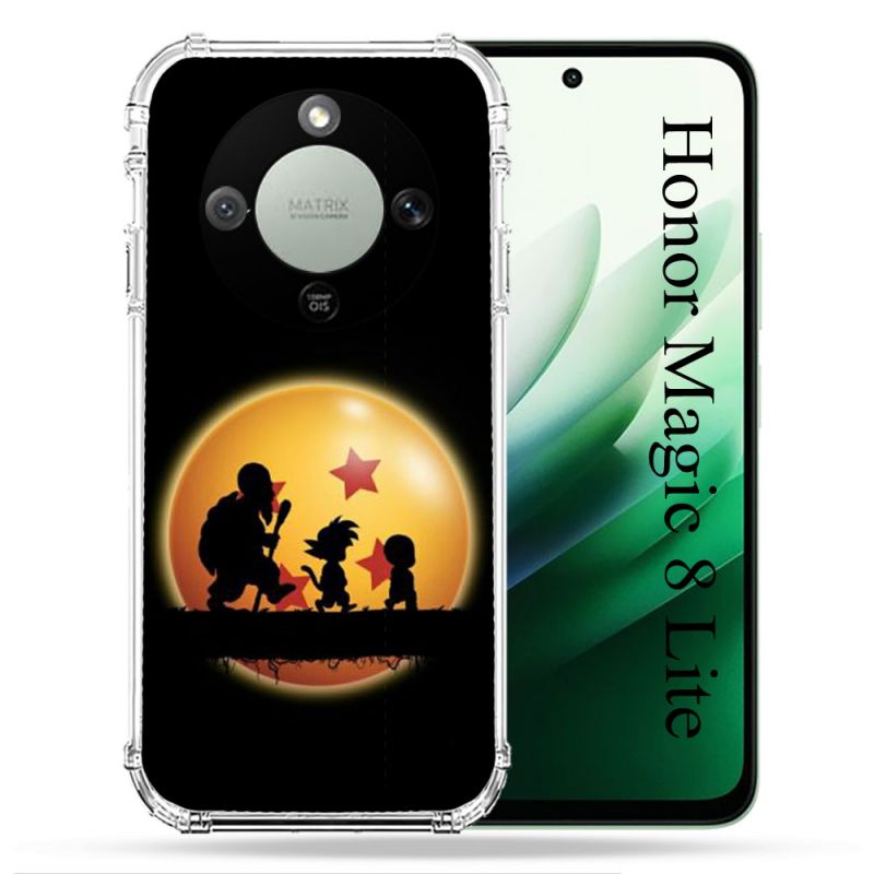 Coque Renforcée Pour Honor Magic 8 Lite 5G Manga Dragon Ball Vintage