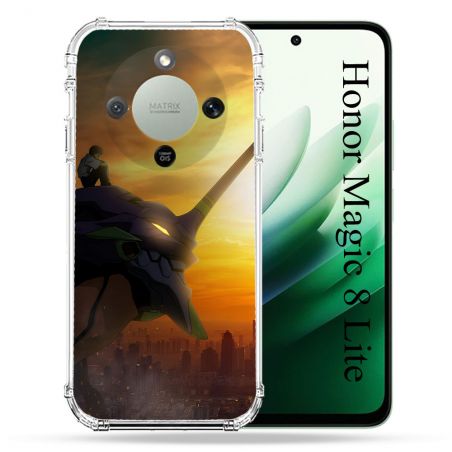 Coque Renforcée Pour Honor Magic 8 Lite 5G Manga Evangelion