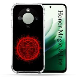 Coque Renforcée Pour Honor Magic 8 Lite 5G Manga Fullmetal Alchemist Logo