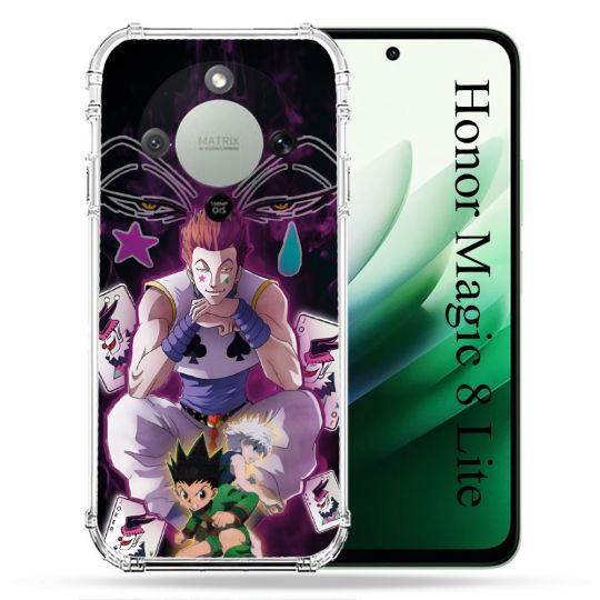 Coque Renforcée Pour Honor Magic 8 Lite 5G Manga Hunter X Hunter Hisoka