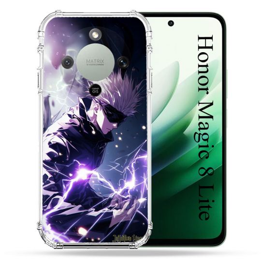 Coque Renforcée Pour Honor Magic 8 Lite 5G Manga Jujutsu Kaisen Gojo Saturo