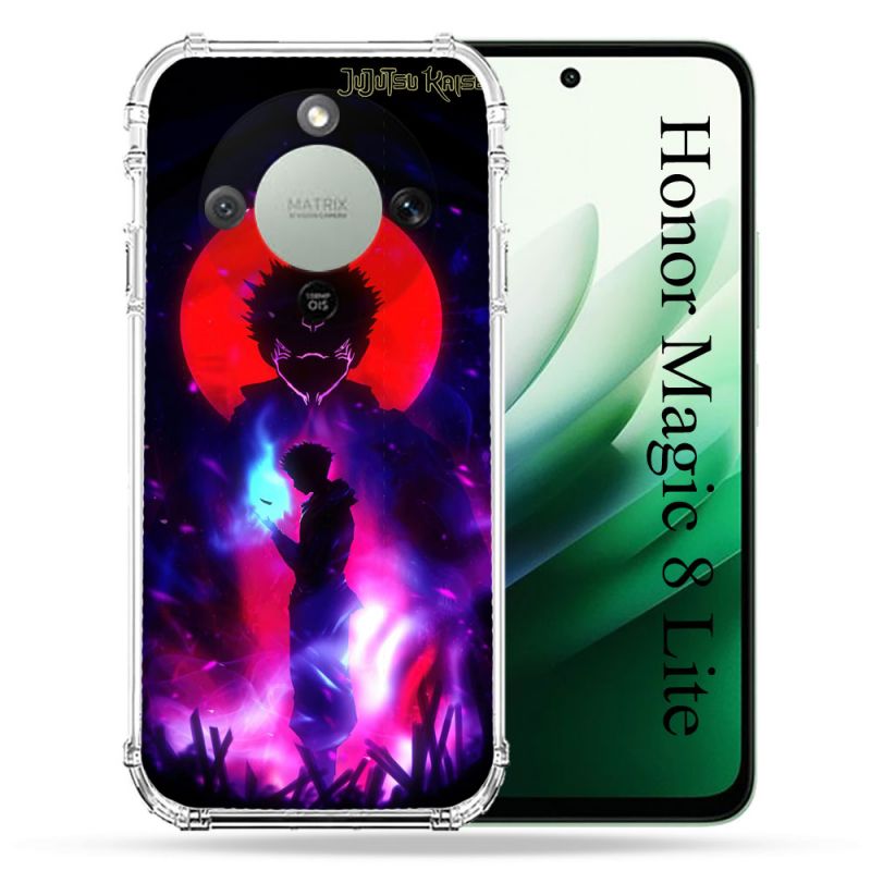 Coque Renforcée Pour Honor Magic 8 Lite 5G Manga Jujutsu Kaisen Itadori Sukuna