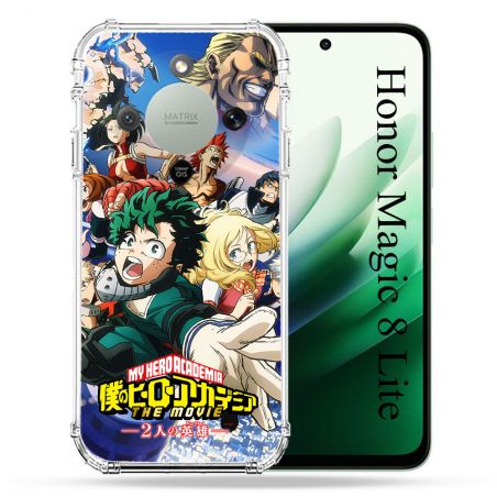 Coque Renforcée Pour Honor Magic 8 Lite 5G Manga My Hero Academia Affiche