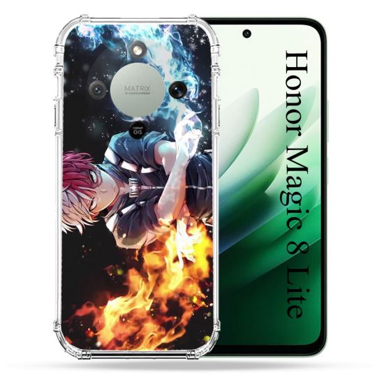 Coque Renforcée Pour Honor Magic 8 Lite 5G Manga My Hero Academia Shoto