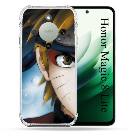 Coque Renforcée Pour Honor Magic 8 Lite 5G Manga Naruto Blanc
