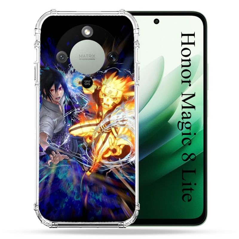 Coque Renforcée Pour Honor Magic 8 Lite 5G Manga Naruto VS