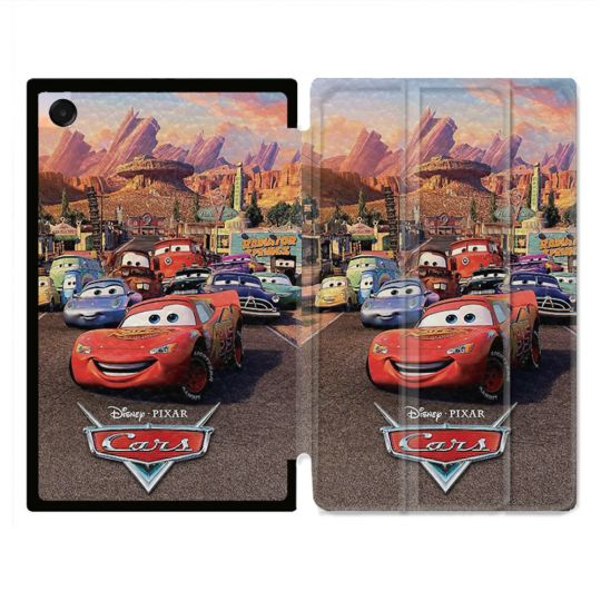 Coque Renforcée Pour Galaxy Tab A11 Plus Cars Affiche
