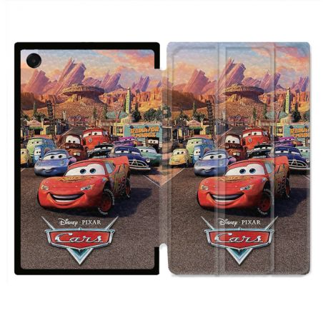 Coque Renforcée Pour Galaxy Tab A11 Plus Cars Affiche