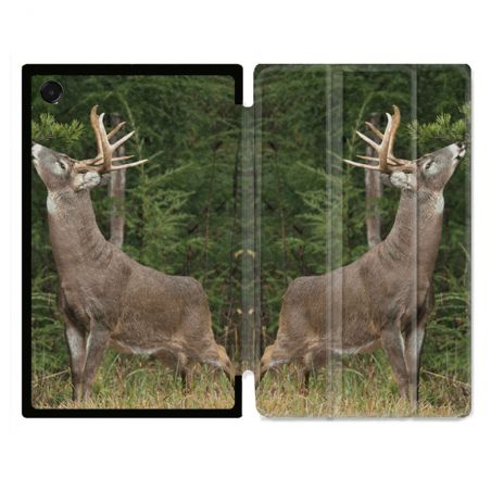 Coque Renforcée Pour Galaxy Tab A11 Plus Chasse Cerf