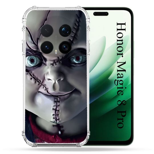 Coque Renforcée Pour Honor Magic 8 Pro 5G Horreur Chucky Cicatrice
