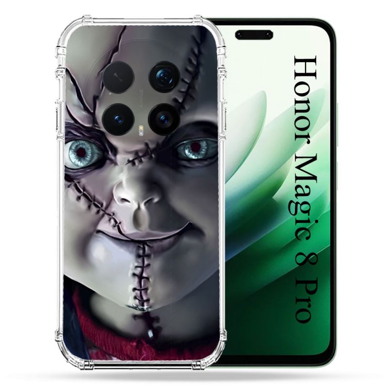 Coque Renforcée Pour Honor Magic 8 Pro 5G Horreur Chucky Cicatrice
