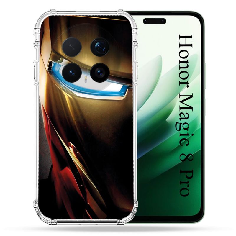 Coque Renforcée Pour Honor Magic 8 Pro 5G Iron Man Casque