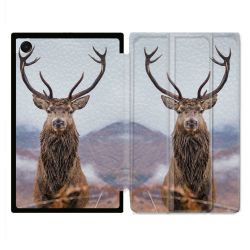 Coque Renforcée Pour Galaxy Tab A11 Plus Chasse Chevreuil Montagne