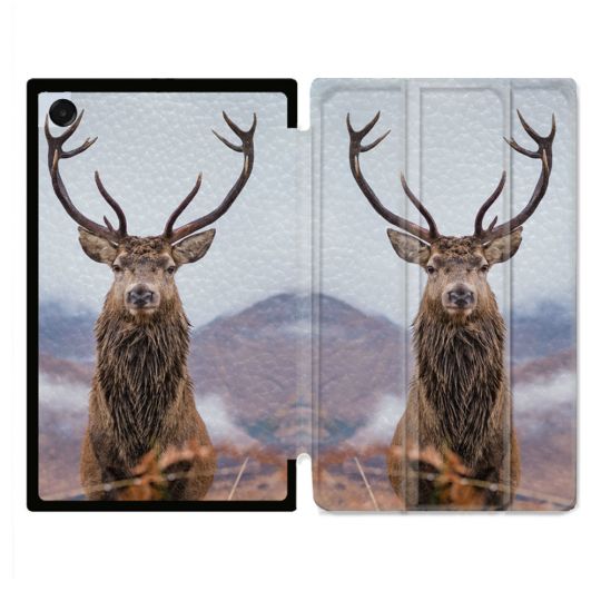 Coque Renforcée Pour Galaxy Tab A11 Plus Chasse Chevreuil Montagne