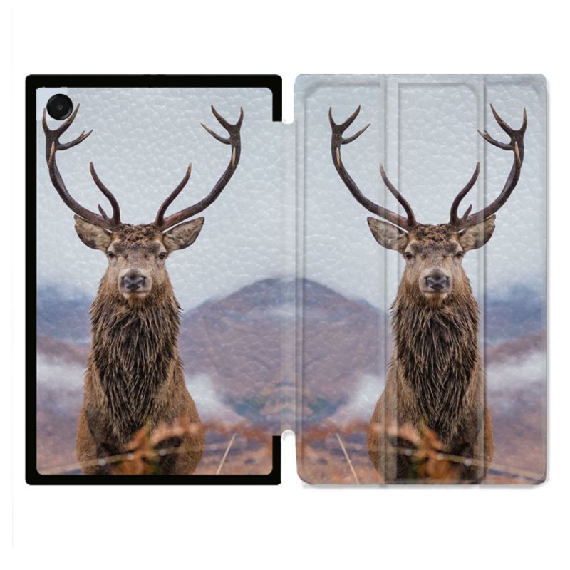 Coque Renforcée Pour Galaxy Tab A11 Plus Chasse Chevreuil Montagne