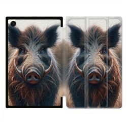 Coque Renforcée Pour Galaxy Tab A11 Plus Chasse Sanglier Attaque