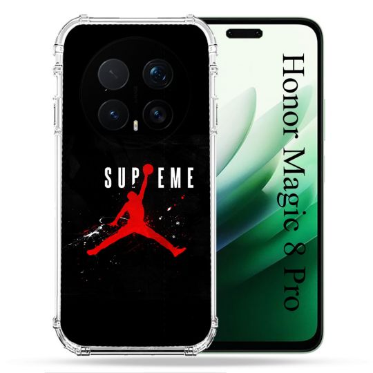 Coque Renforcée Pour Honor Magic 8 Pro 5G Jordan Supreme Noir