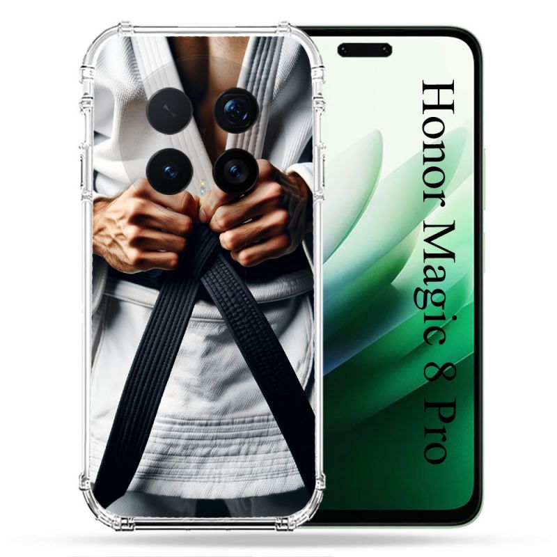 Coque Renforcée Pour Honor Magic 8 Pro 5G Kimono Ceinture