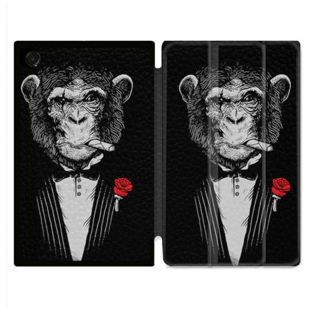 Coque Renforcée Pour Galaxy Tab A11 Plus Decale Singe Mafia