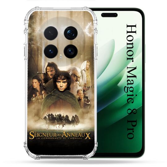 Coque Renforcée Pour Honor Magic 8 Pro 5G Le seigneur Des Anneaux Affiche