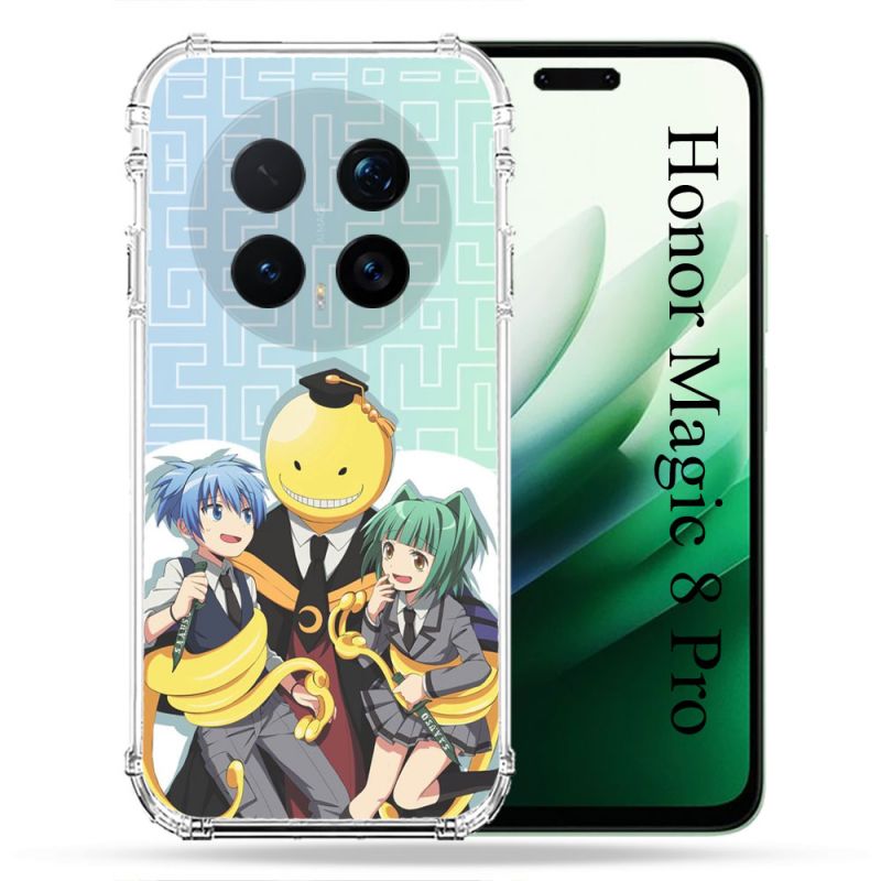 Coque Renforcée Pour Honor Magic 8 Pro 5G Manga Assassination Classroom Kuro Trio