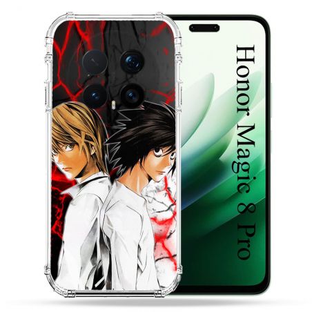 Coque Renforcée Pour Honor Magic 8 Pro 5G Manga Death Note Duo
