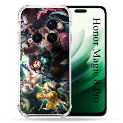 Coque Renforcée Pour Honor Magic 8 Pro 5G Manga Demon Slayer Groupe