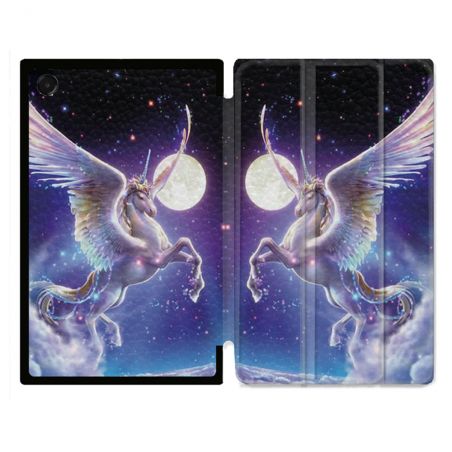 Coque Renforcée Pour Galaxy Tab A11 Plus Fantastique Licorne Céleste