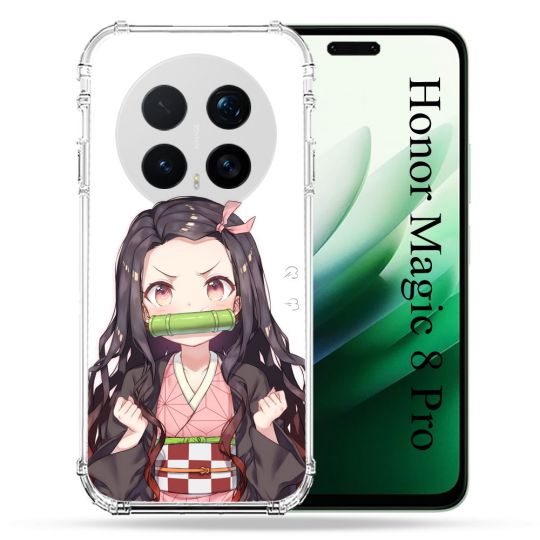 Coque Renforcée Pour Honor Magic 8 Pro 5G Manga Demon Slayer Nezuko