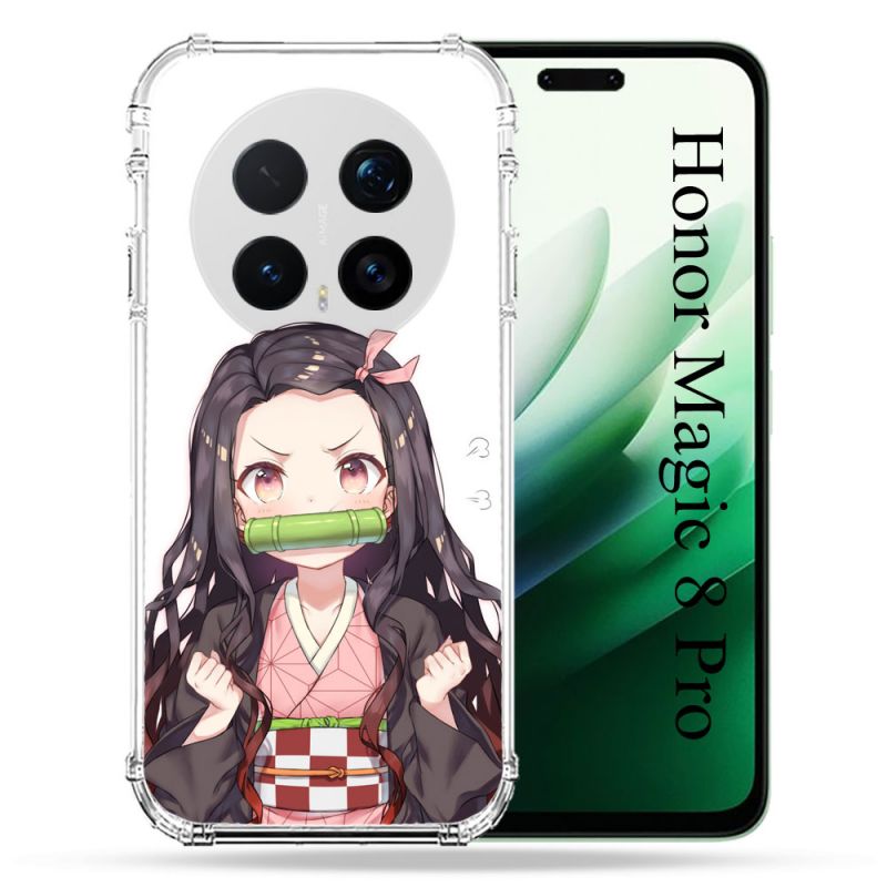 Coque Renforcée Pour Honor Magic 8 Pro 5G Manga Demon Slayer Nezuko